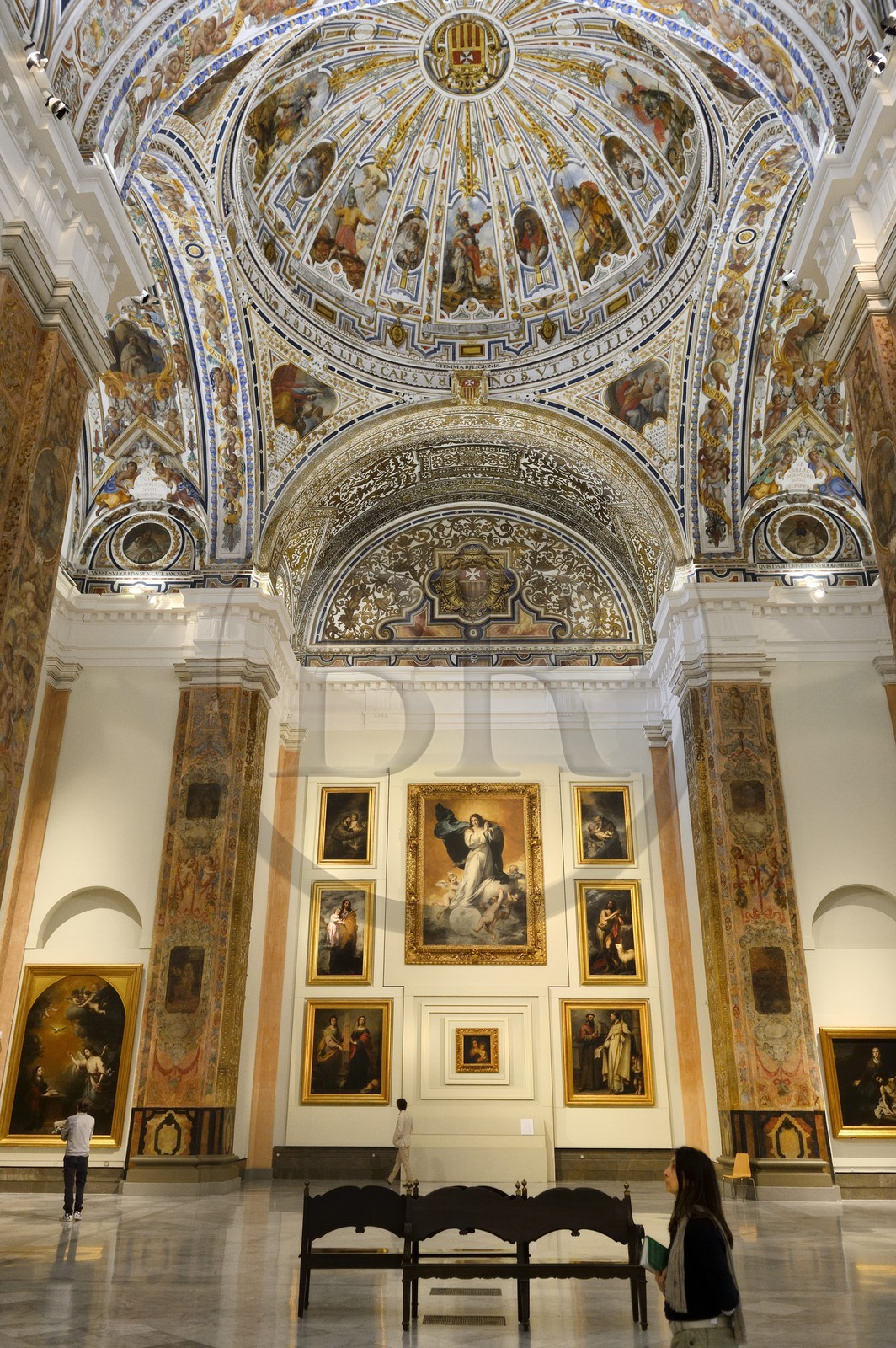 Espagne, Andalousie, Séville, Musée des beaux-arts, ancienne église du couvent de la Merced Calzada de la Asuncion
