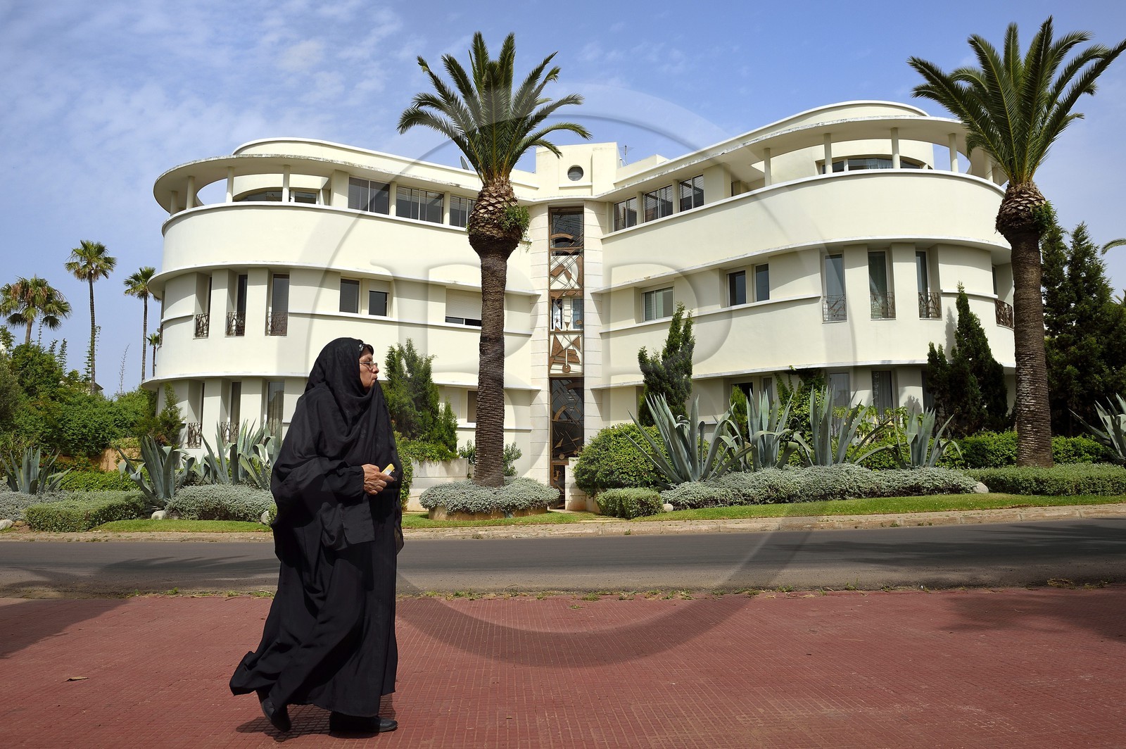 Morocco, Casablanca, Anfa hill, the Villa Mirador built in the 1930s