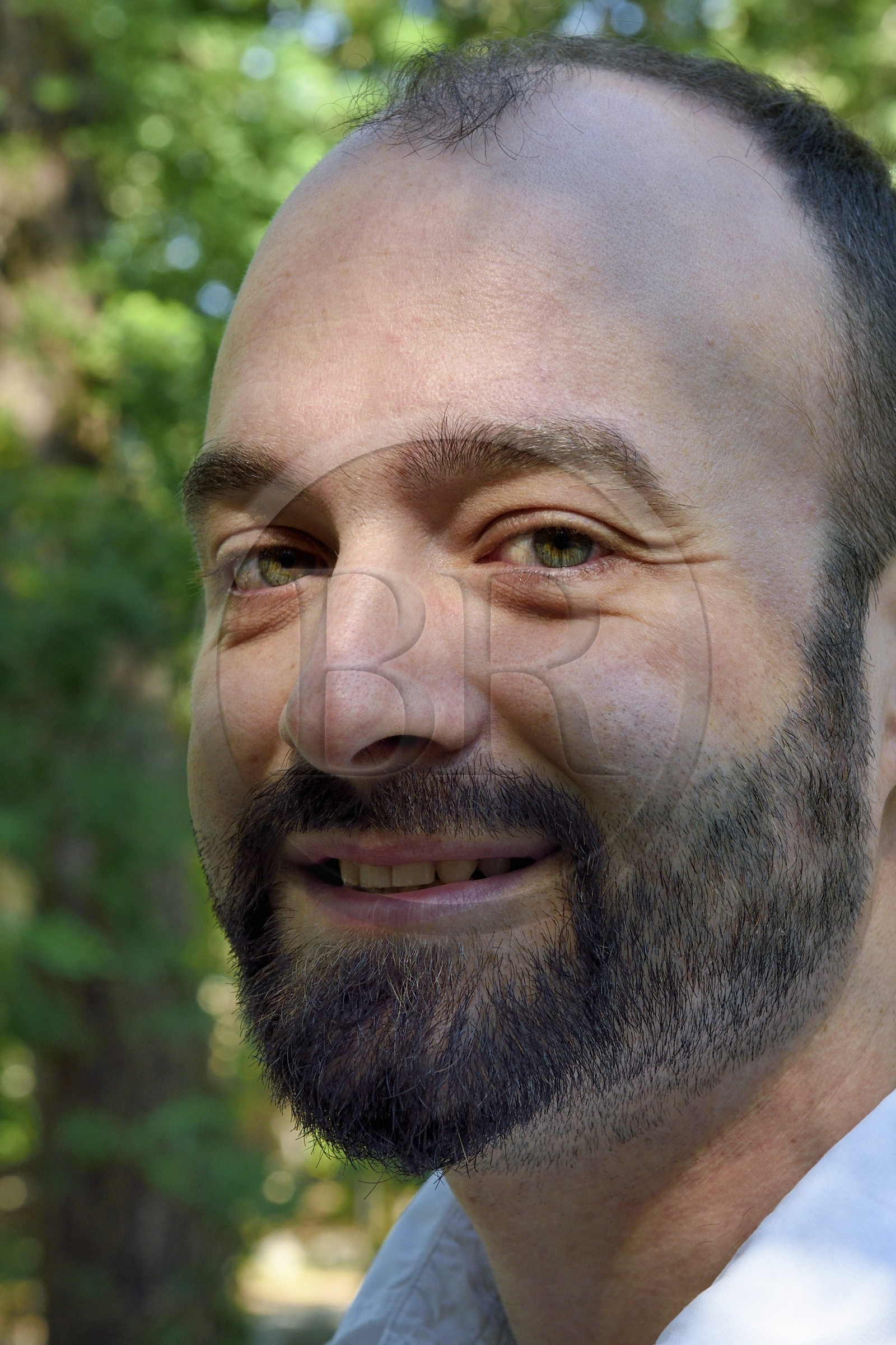 France, Dordogne (24), Périgord Noir, vallée de la Vezère, Montignac-sur-Vézère, le directeur d'exploitation du centre international d'art pariétal de Lascaux Guillaume Colombo