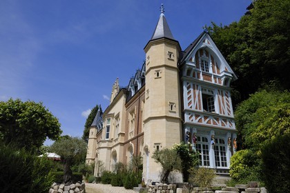 France, Seine-Maritime (76), Caudebec-en-Caux, restaurant le Manoir de Retival