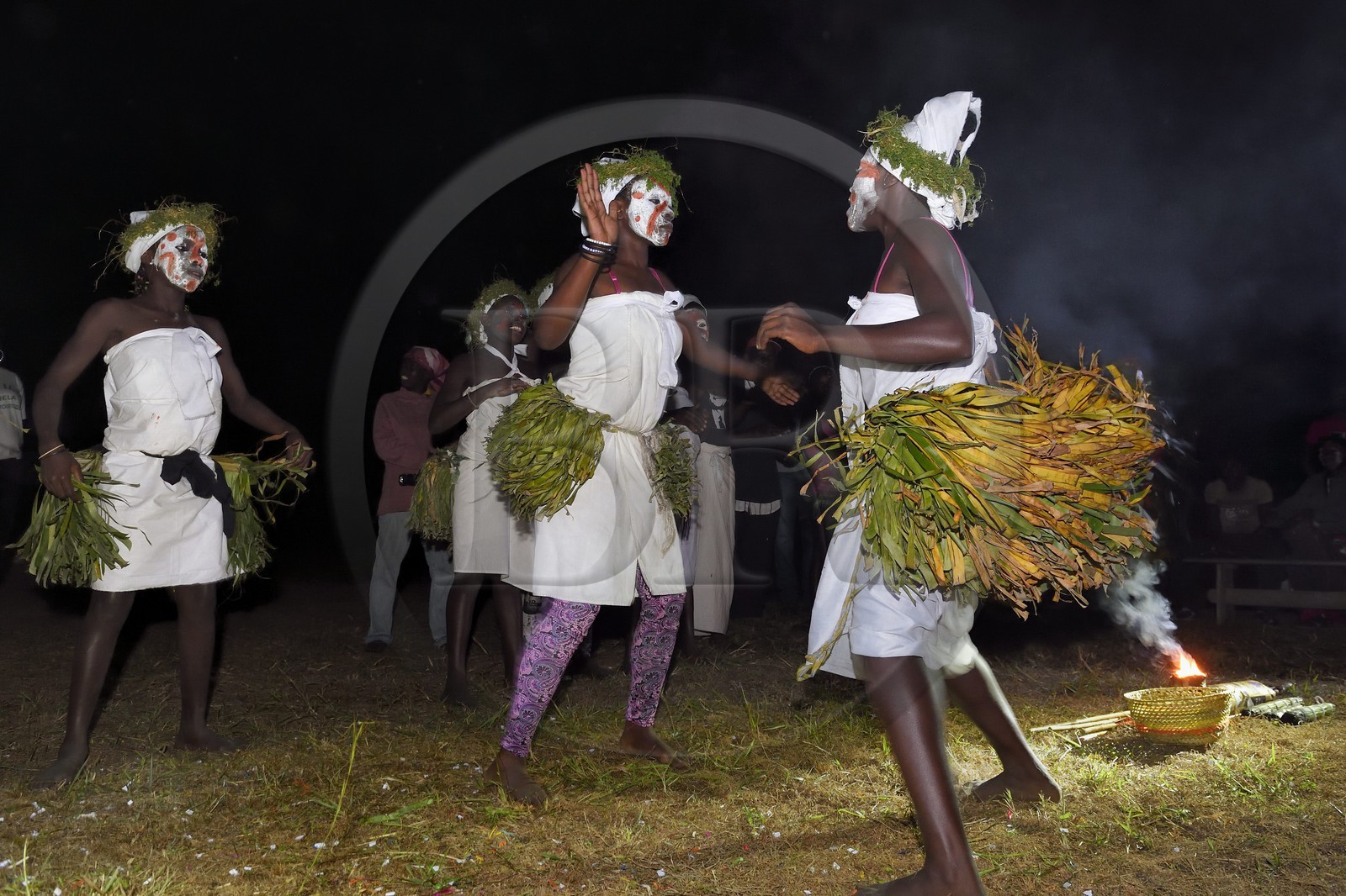 Gabon, Ogooue-Maritime Province, Omboue, Loango region, Nkomi (Myènè) traditional dances