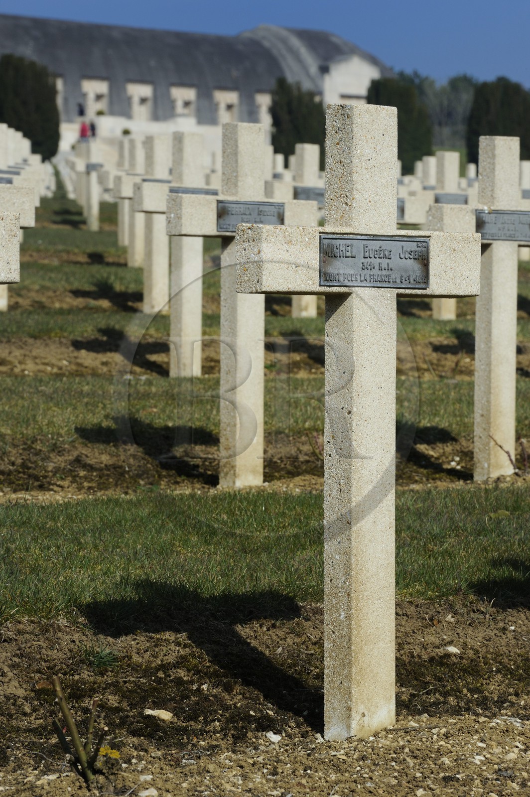 France, Meuse (55), Douaumont, bataille de Verdun, ossuaire de Douaumont, nécropole nationale