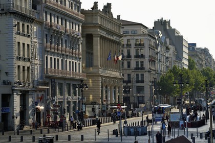 France, Bouches-du-Rhône (13), Marseille, la Canebière