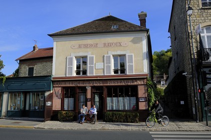 France, Val-d'Oise (95), parc naturel régional du Vexin français, Auvers-sur-Oise, auberge Ravoux où Van Gogh logea avant sa mort