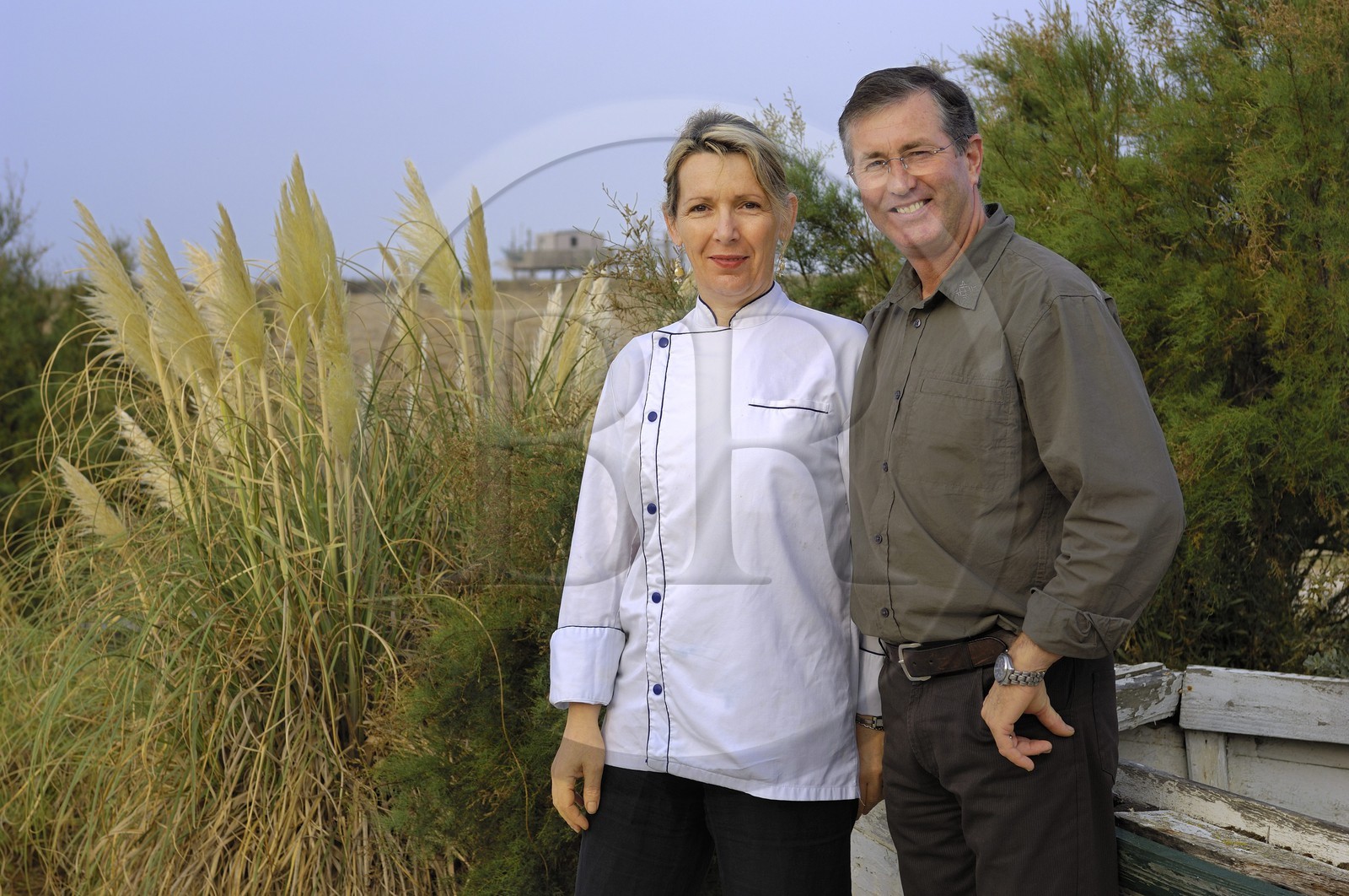 France, Charente-Maritime (17), Ile Madame, la ferme-auberge aquacole de Elisabeth et Jean-Pierre Mineau