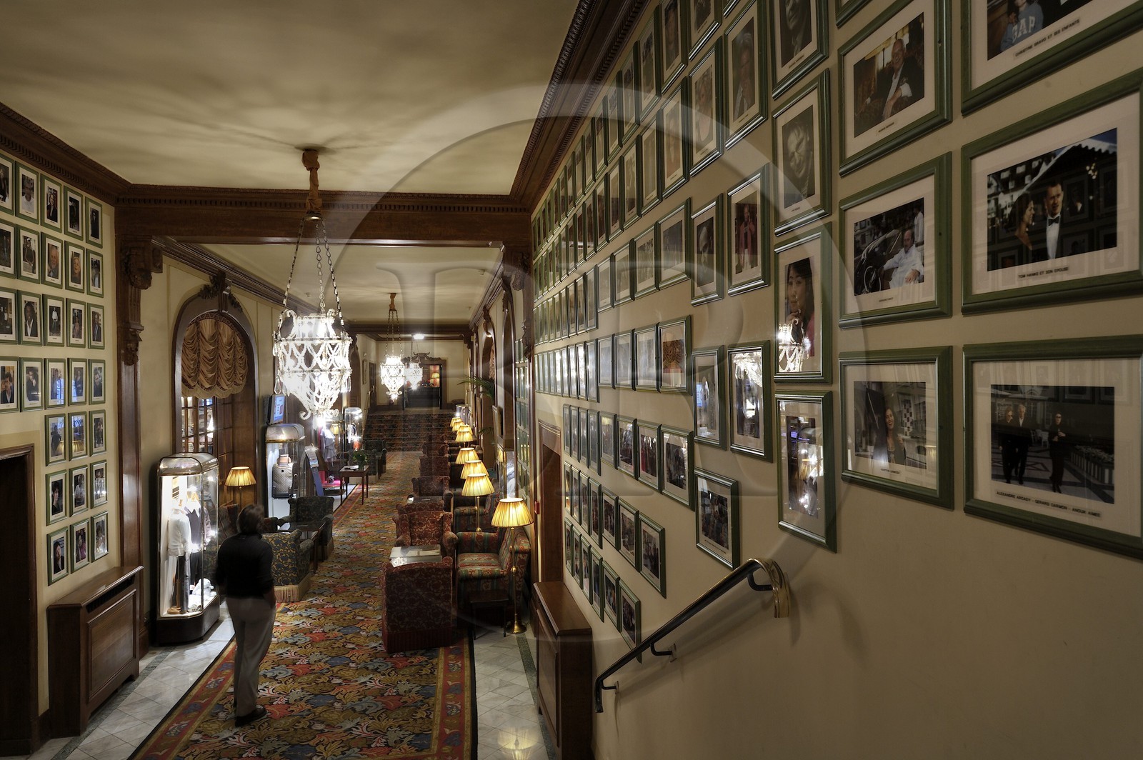 France, Calvados (14), Pays d'Auge, Deauville, l'Hôtel Normandy (groupe Barrière)