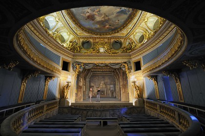 France, Yvelines, Chateau de Versailles, listed as World Heritage by UNESCO, Domaine de Marie Antoinette (Queen Marie Antoinette' domain), the Queen's Theatre
