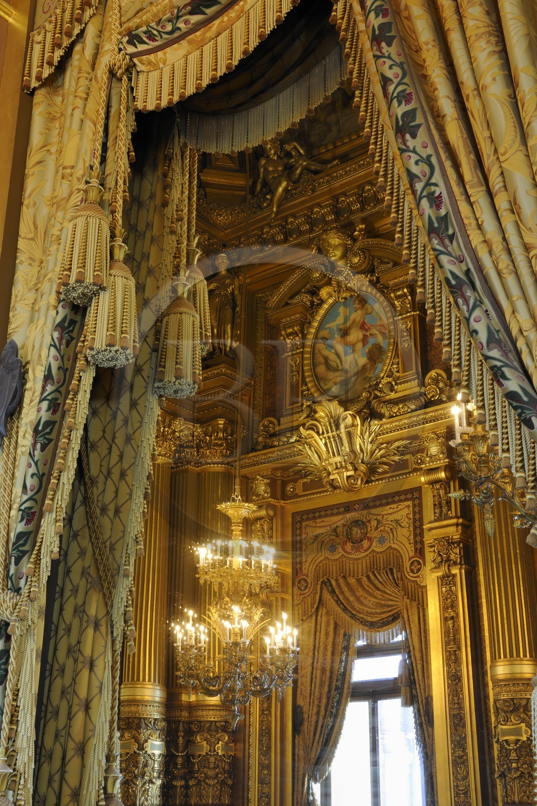 France, Paris (75), l'Opéra Garnier, le Grand Foyer