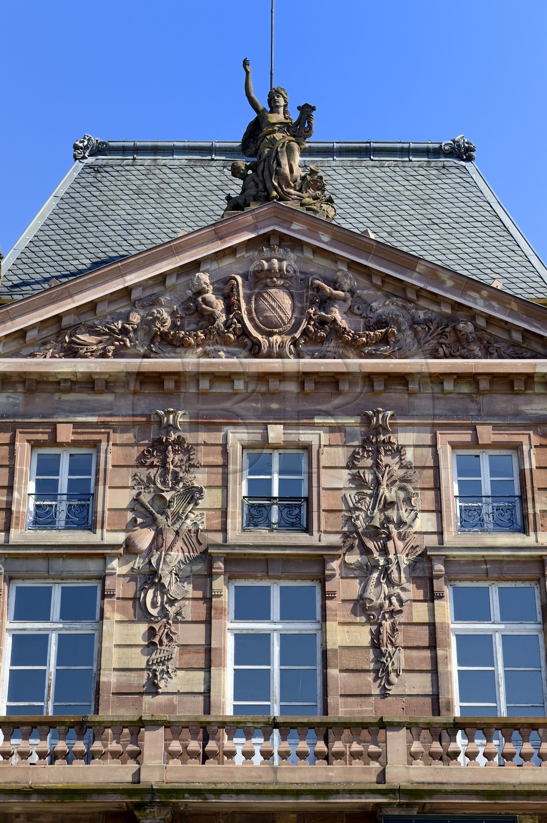 France, Bas-Rhin (67), Strasbourg, vieille ville classée au Patrimoine Mondial de l'UNESCO, place Kléber, l'Aubette