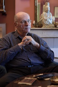 France, Var (83), la rade de Toulon, La Seyne-sur-Mer, quartier de Tamaris, Boris Cyrulnik