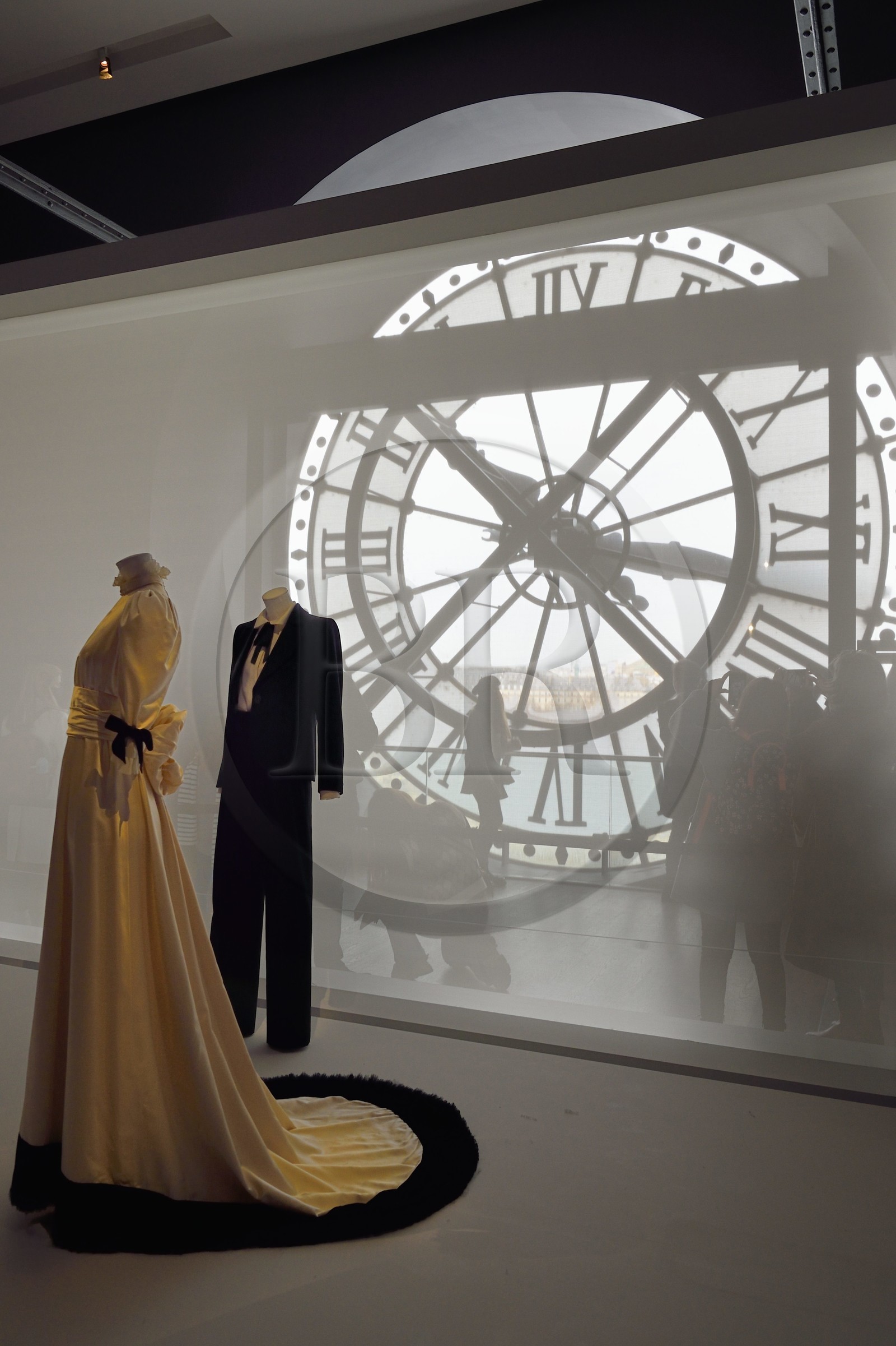 France, Paris (75), le musée d'Orsay, la grande horloge Est qui donne sur les Tuileries