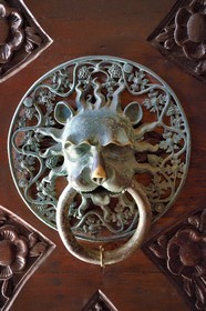 Croatia, Dalmatia, Dalmatian coast, Dubrovnik, Historic Centre listed as World Heritage by UNESCO, Rector's Palace knocker