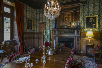 France, Vendée (85), Sèvremont, le chateau de la Flocellière, gite et chambre d'hotes