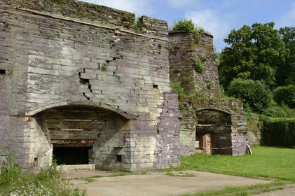 France, Ille-et-Vilaine (35),  forêt de Brocéliande, les anciennes forges de Paimpont