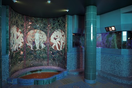 France, Pyrénées-Atlantiques (64), Pays-Basque, Biarritz, le Musée de la Mer de style Art Déco construit en 1933