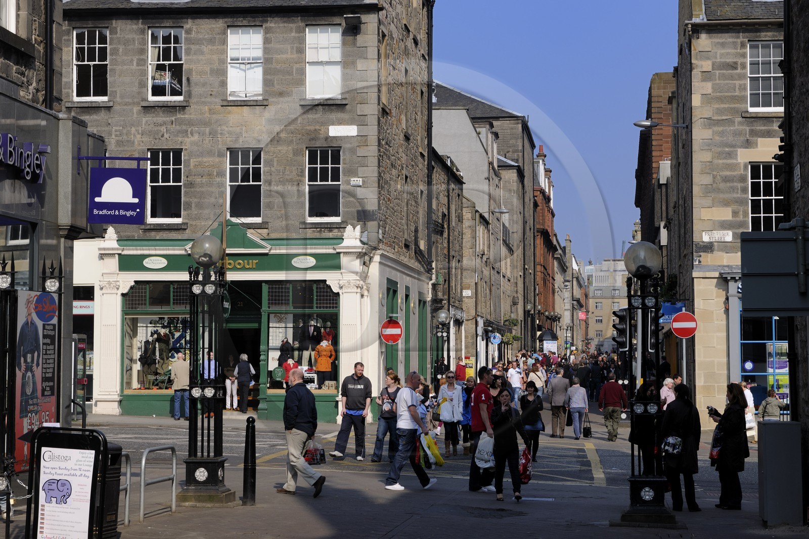 Royaume-Uni, Ecosse, Edimbourg, Rose street juste derrière Princes street