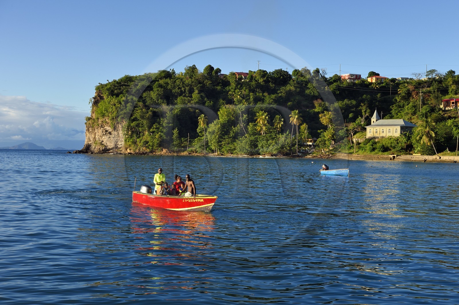 Caraïbes, Ile de la Dominique, Toucari Bay au nord de Portsmouth