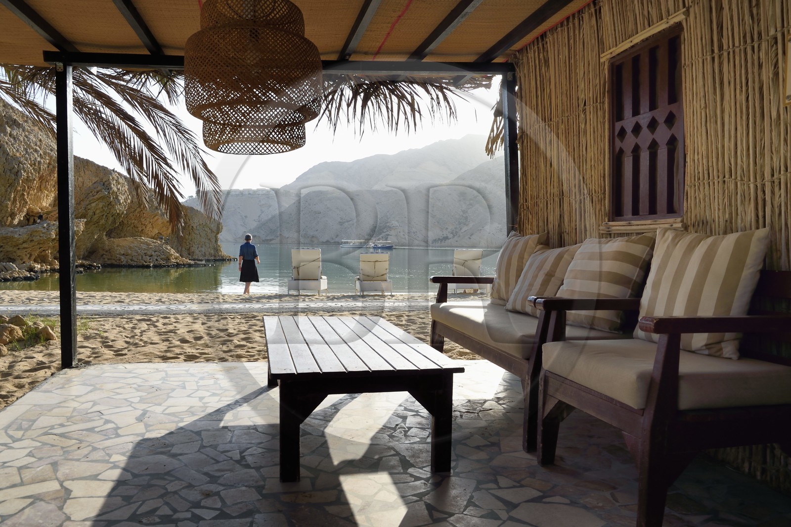 Sultanate of Oman, Muscat, Qantab, Al-Jissah bay, Muscat Hills Resort