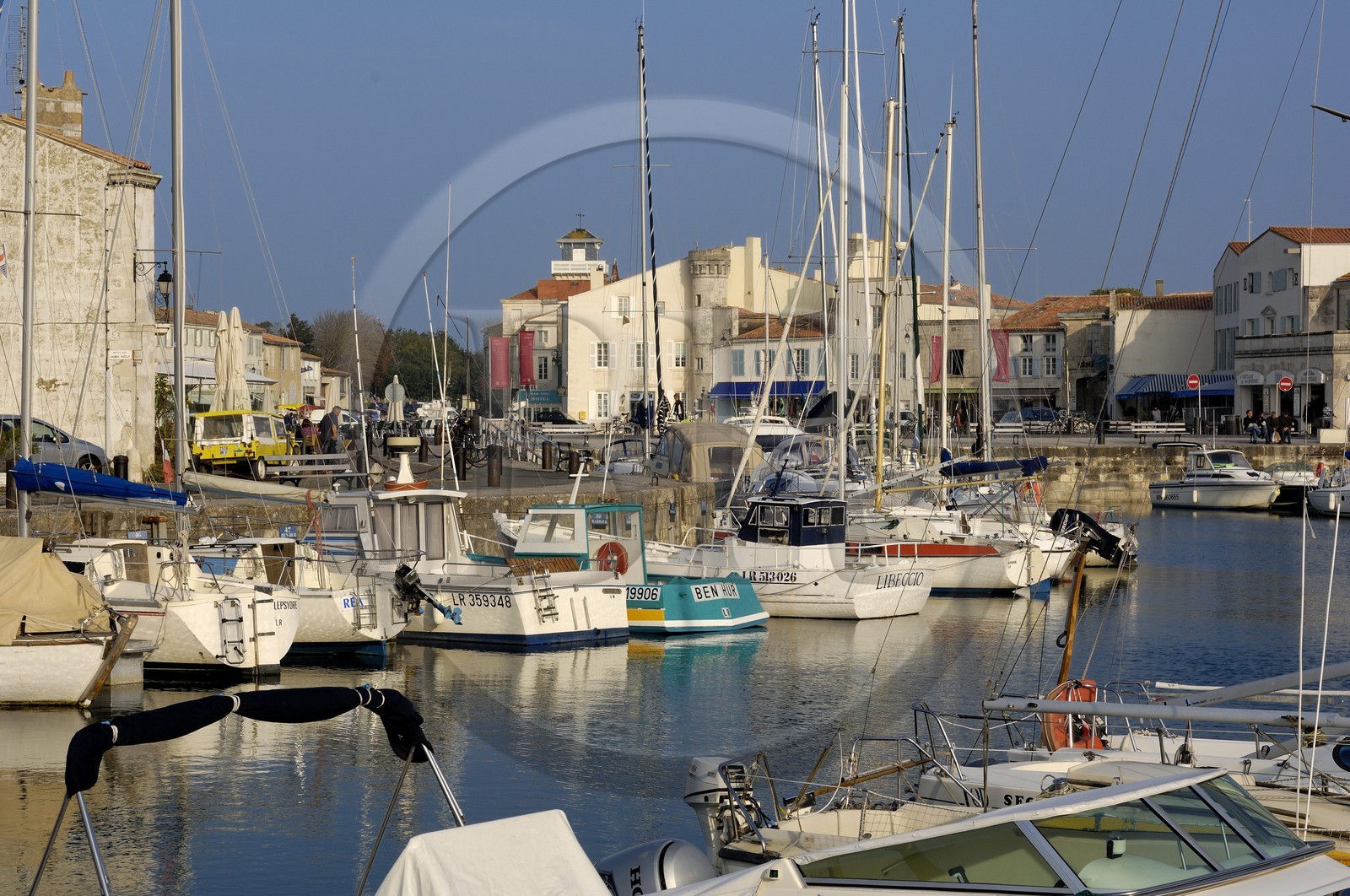 France, Charente-Maritime (17), ile de Ré, ville de Saint-Martin-de-Ré