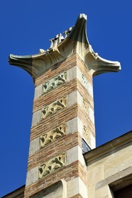 France, Meurthe-et-Moselle (54), Nancy, la Villa Majorelle de style Art Nouveau par l'architecte Henri Sauvage