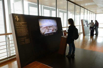 Espagne, Andalousie, Séville, Pavillon de la Navigation (Pabellon de la Navegacion)