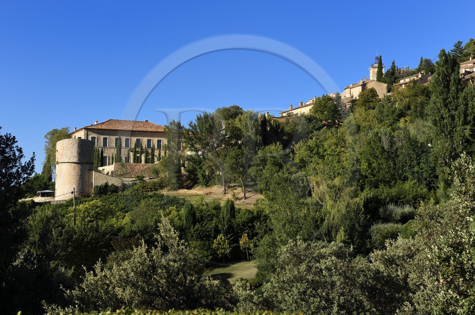 France, Var, Parc Naturel Regional du Verdon, the village of Moissac-Bellevue