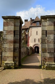 France, Bas-Rhin (67), La Petite Pierre, le chateau, Maison du Parc et siege du Parc Naturel régional des Vosges du Nord