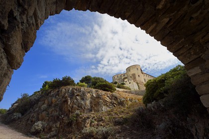 France, Var (83), Bormes les Mimosas, Fort de Brégançon, résidence officielle du président de la République