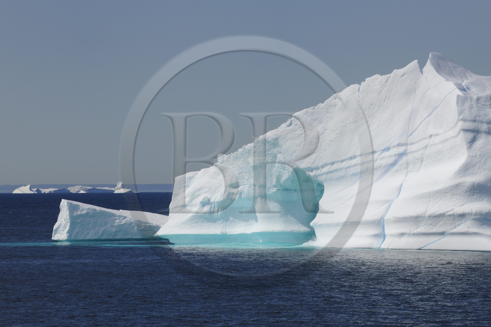 Groenland, région méridionale, iceberg