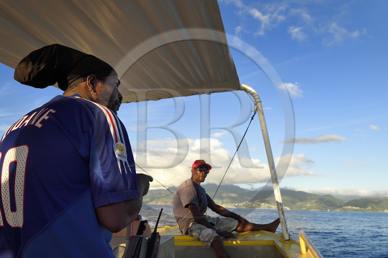 Caraïbes, Ile de la Dominique, Lyndon Prince, capitaine de bateau et rasta