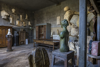 France, Paris (75), le musée du sculpteur Antoine Bourdelle, l'ancien atelier de sculpture