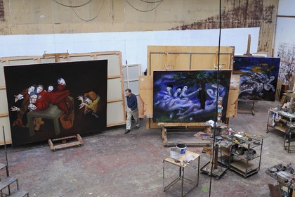 France, Eure (27), Marcilly sur Eure, Gérard Garouste