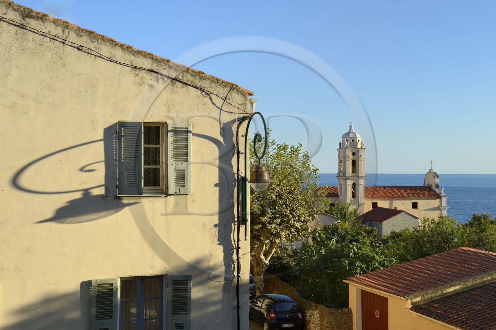 France, Corse du Sud, Cargese, catholic church (latin rite) built in the 19th century