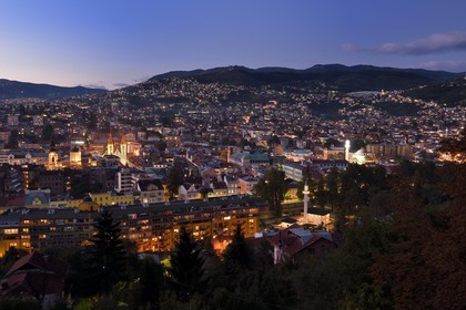 Bosnie-Herzégovine, Sarajevo, la vieille ville
