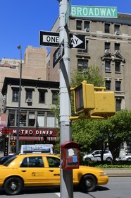 Etats-Unis, New York, Manhattan, Upper West Side, restaurant Diner sur Broadway