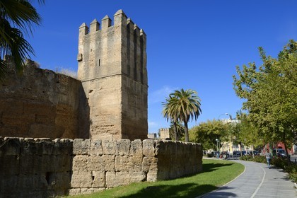 Espagne, Andalousie, Séville, quartier de la Macarena, derniers vestiges des remparts qui ceinturaient la ville