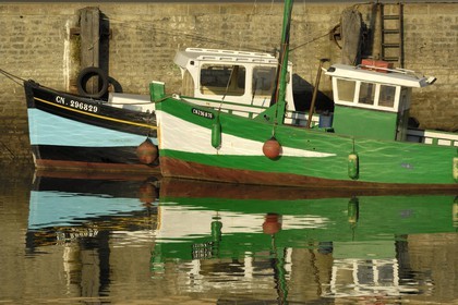 France, Calvados (14), Port-en-Bessin, le port de pêche