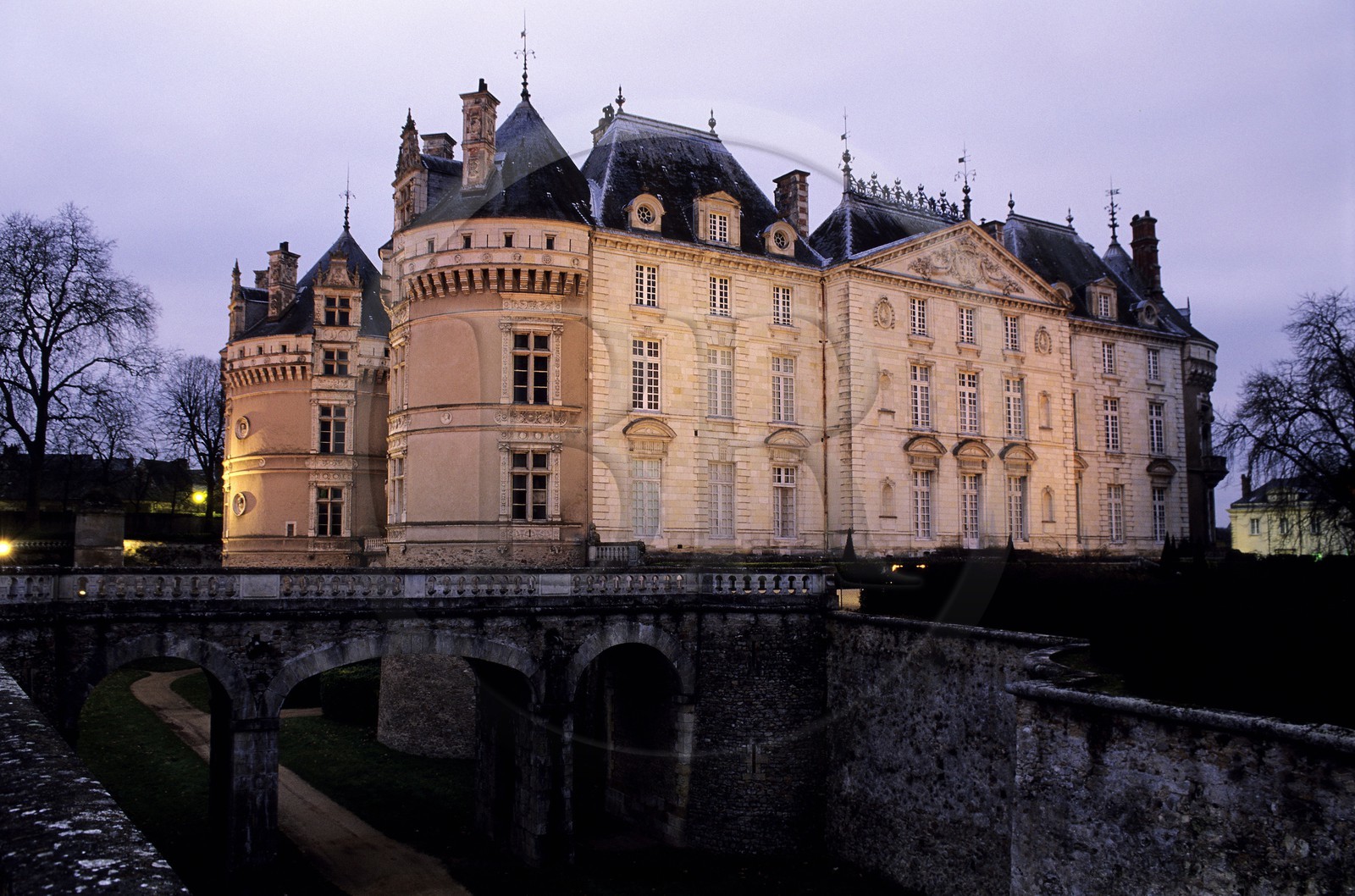 France, Sarthe, castle of Lude