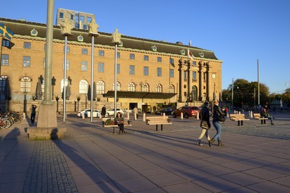 Suède, Västra Götaland, Göteborg (Gothenburg), le Clarion Hotel Post sur la place Drottningtorget