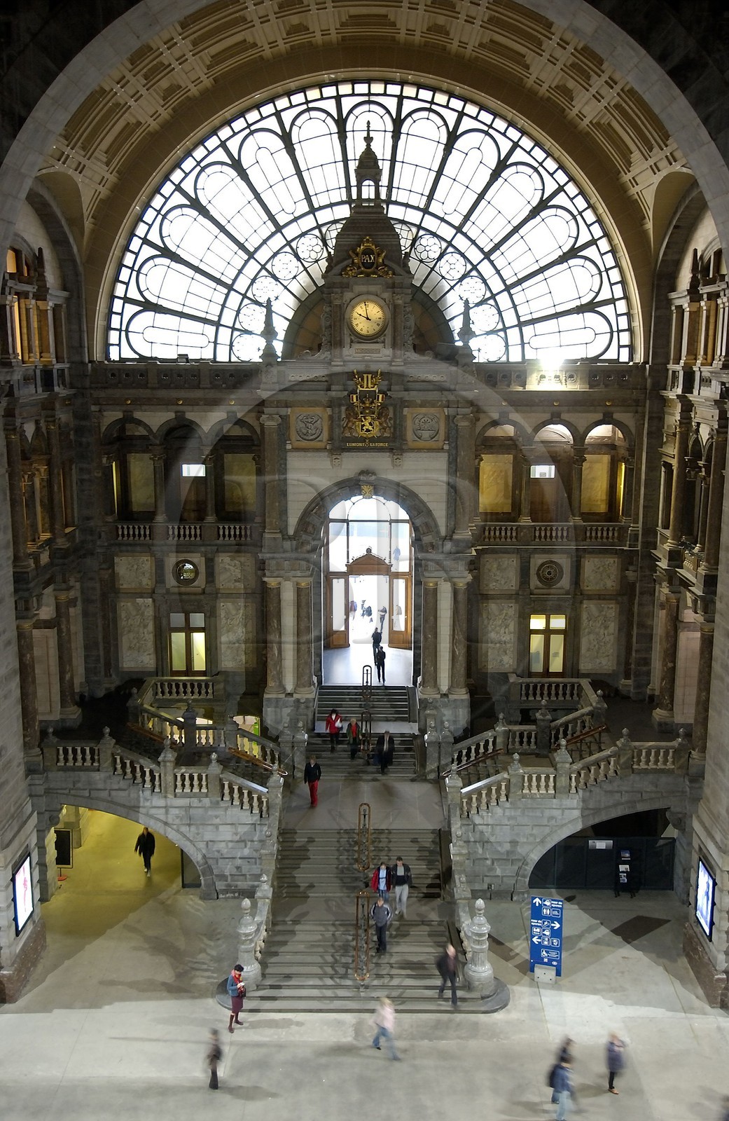 Belgium, Flanders, Antwerp (Antwerpen), central station