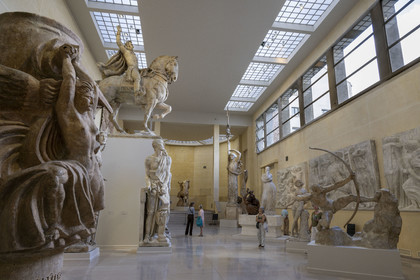 France, Paris (75), le musée du sculpteur Antoine Bourdelle, hall des platres
