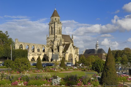 France, Calvados (14), Caen, église Vieux Saint-Etienne