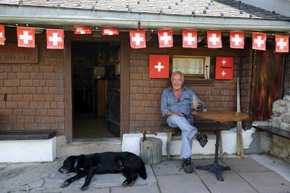 Suisse, Canton de Vaud, Villars sur Ollon, hameau de Bretaye