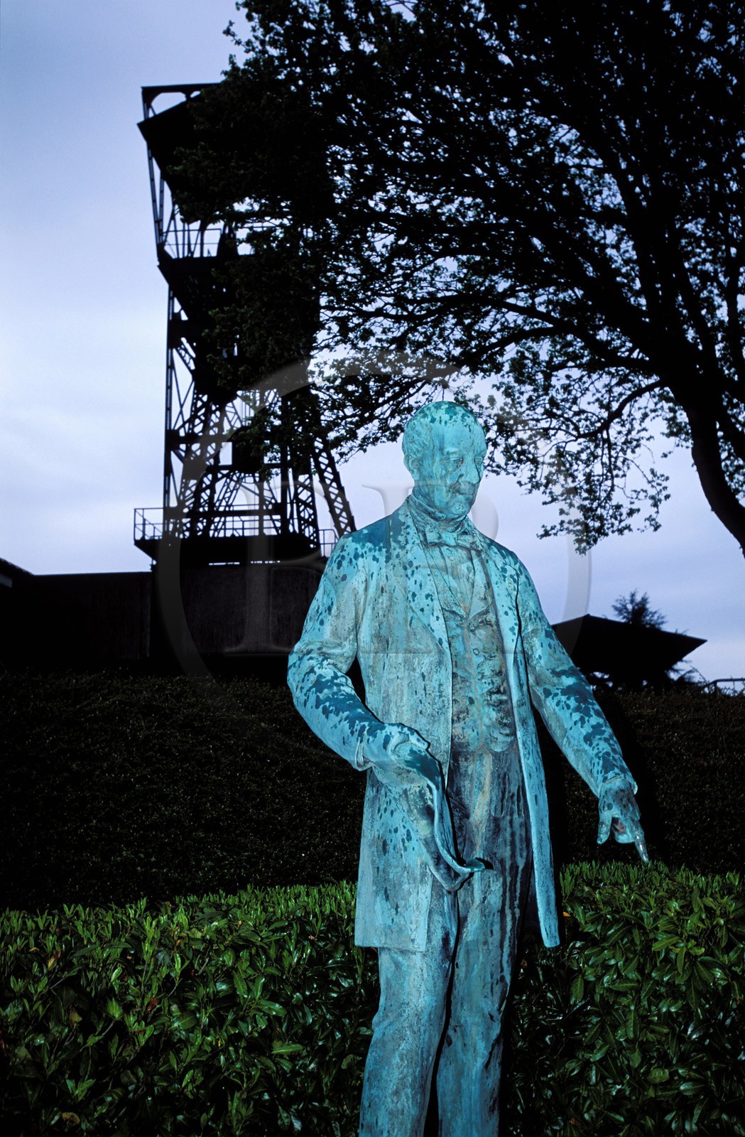 France, Saône-et-Loire (71), Montceau-les-Mines, Blanzy, musée de la mine