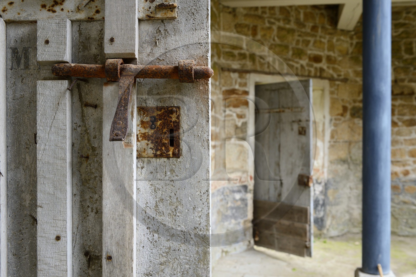 France, Cotes-d'Armor, Guingamp, former prison of the nineteenth century