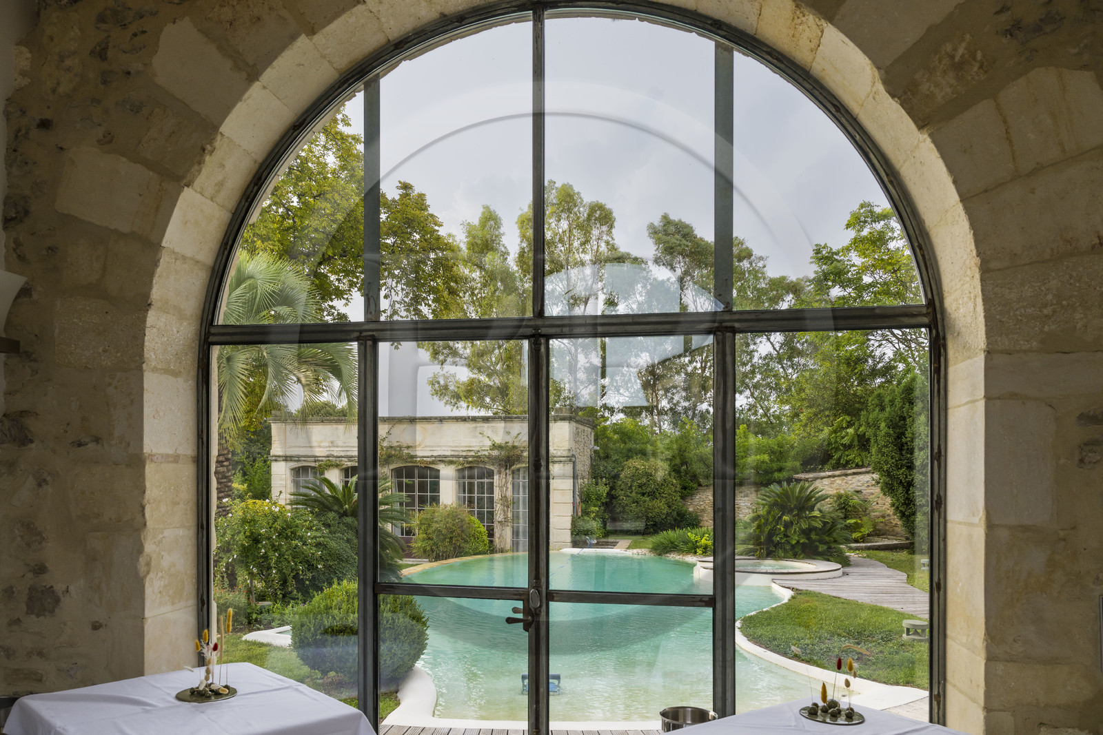 France, Herault, Montpellier, Castelnau-le-Lez, Chateau or Domaine de Verchant, 16th and 17th century private mansion called Montpellier Folie