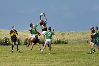 Republic of Ireland, County Galway, Aran Islands, Inishmore, Gaelic football match