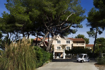 France, Var (83), Ile des Embiez, hotel le Canoubié