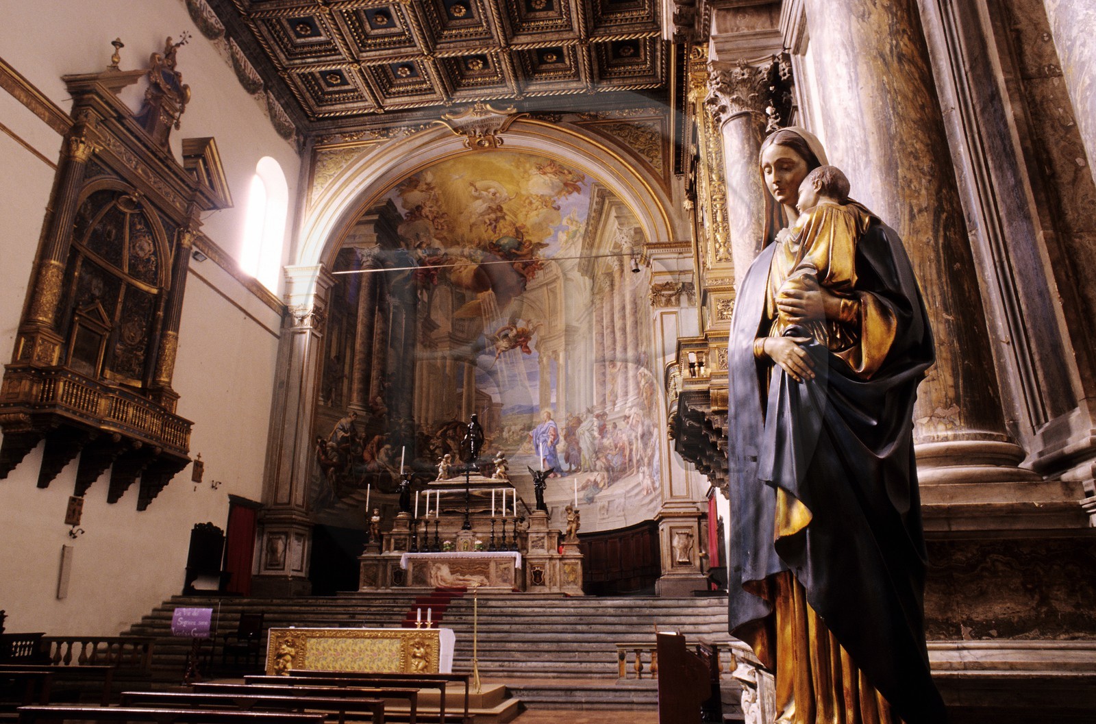 Italie, Toscane, Sienne, Hôpital de Santa Maria della Scala