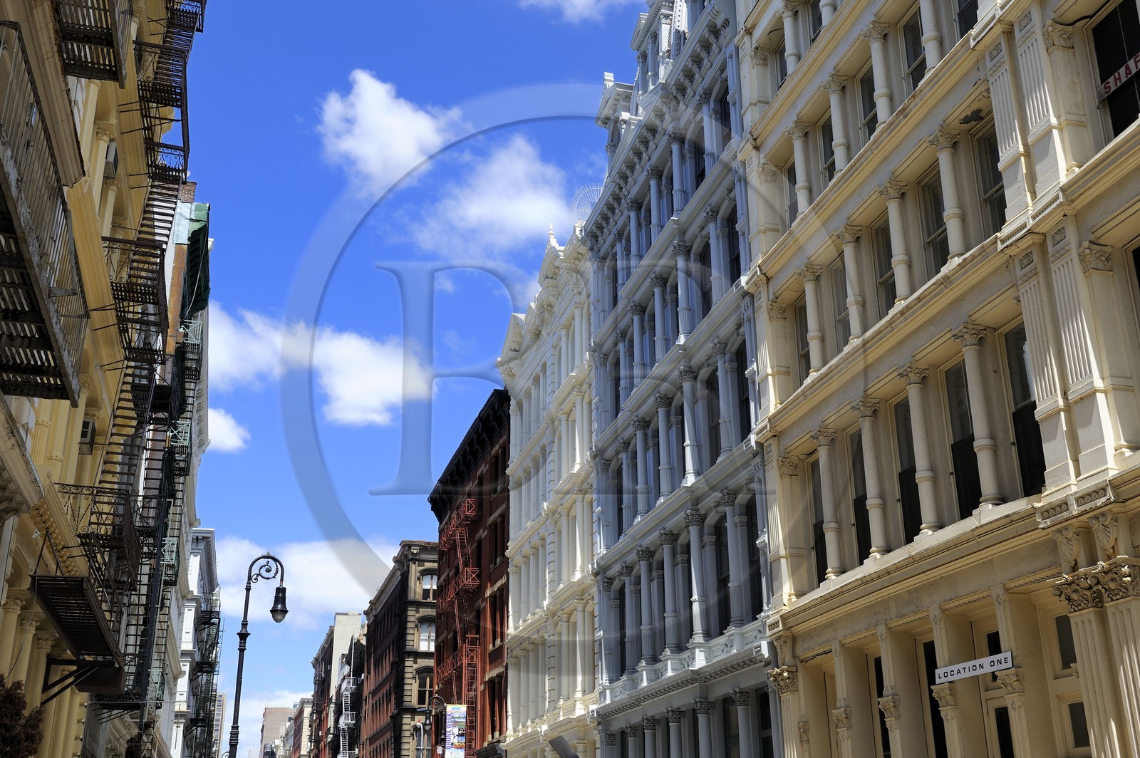 Etats-Unis, New York, Manhattan, Soho, quartier historique des immeubles en Cast Iron sur Greene Street